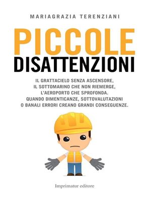 cover image of Piccole disattenzioni